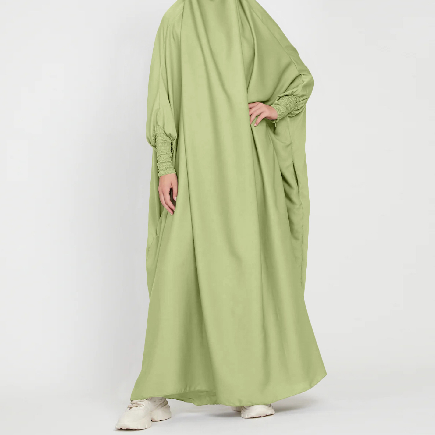 Crossfit Indonesia - Vestido longo de cor sólida, vestido