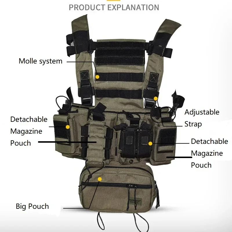 D3cr peito rig colete multicam - Gear For Crossfit avaliação e preço
