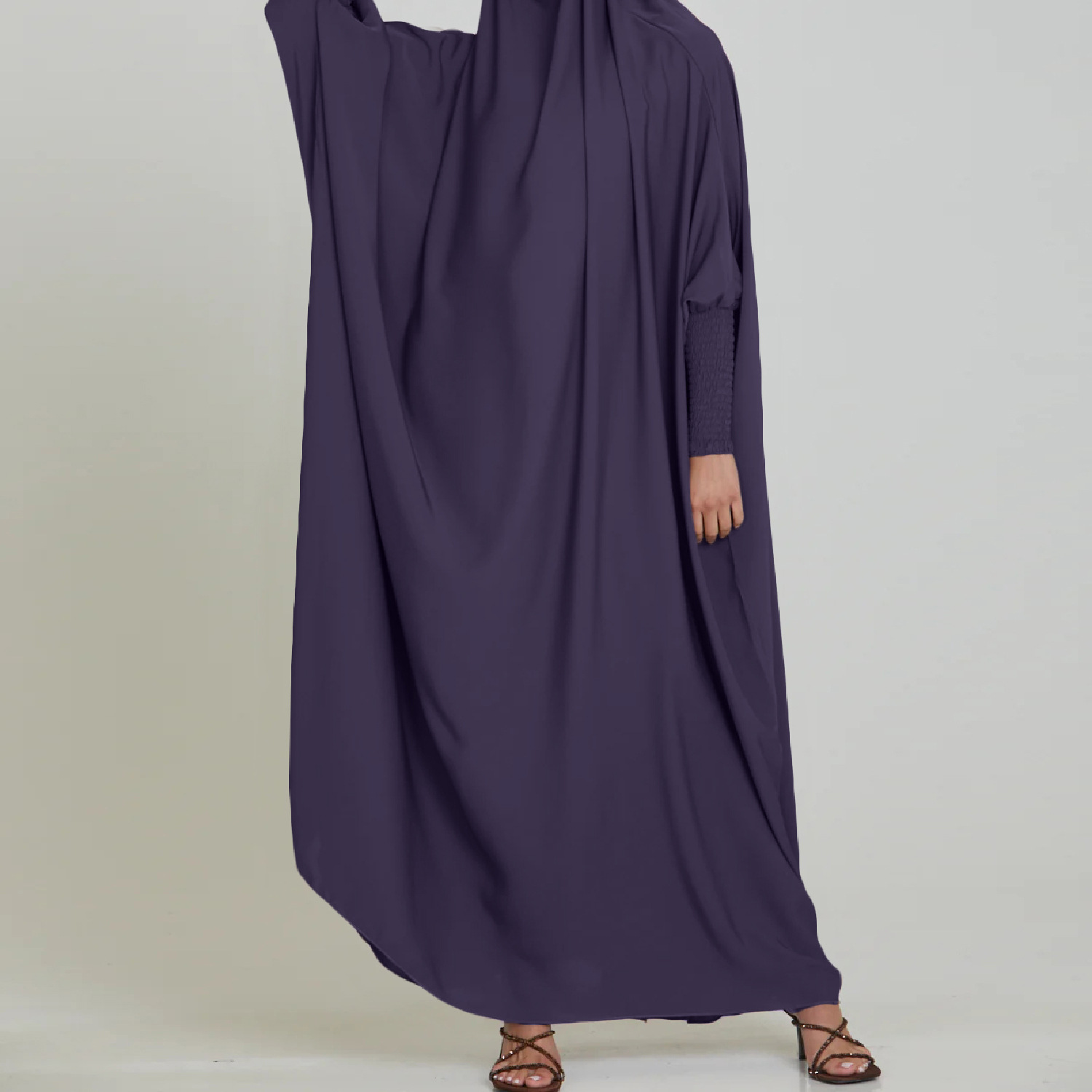Vestido longo de cor sólida, v - Crossfit Indonesia avaliação e preço